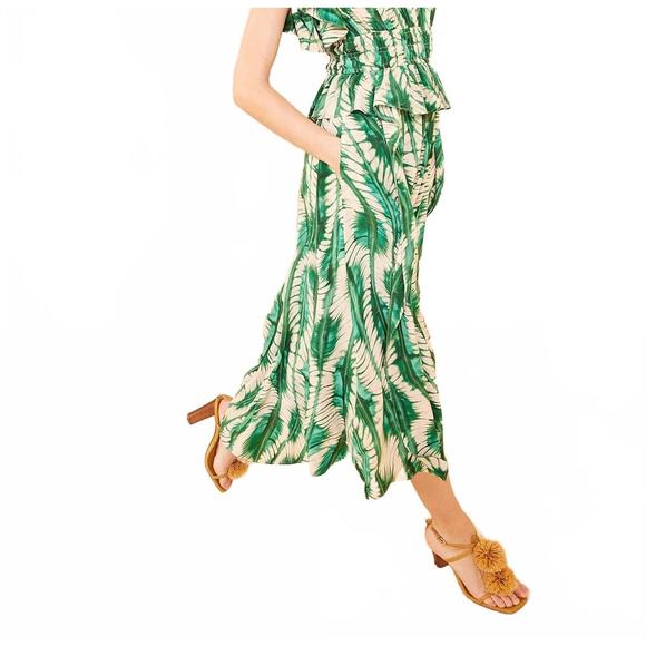NEW ULLA JOHNSON brielle midi dress in acacia - Picture 1 of 4